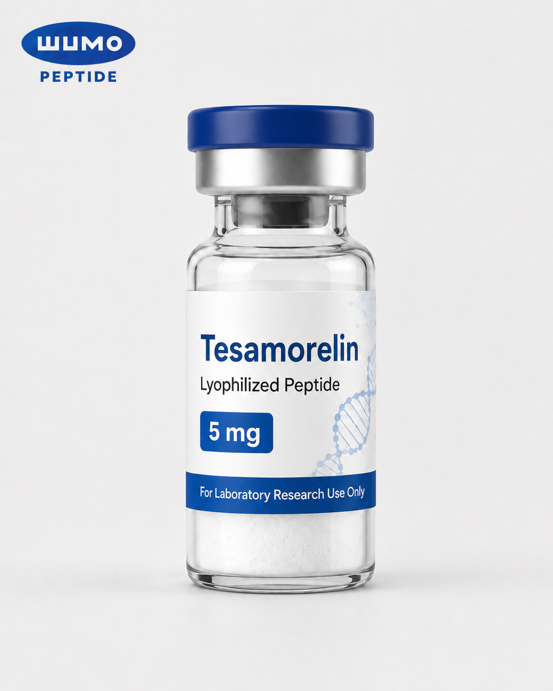 Tesamorelin Acetate (TH9507) — Research-Use Raw Material & Lyophilized Vial main image