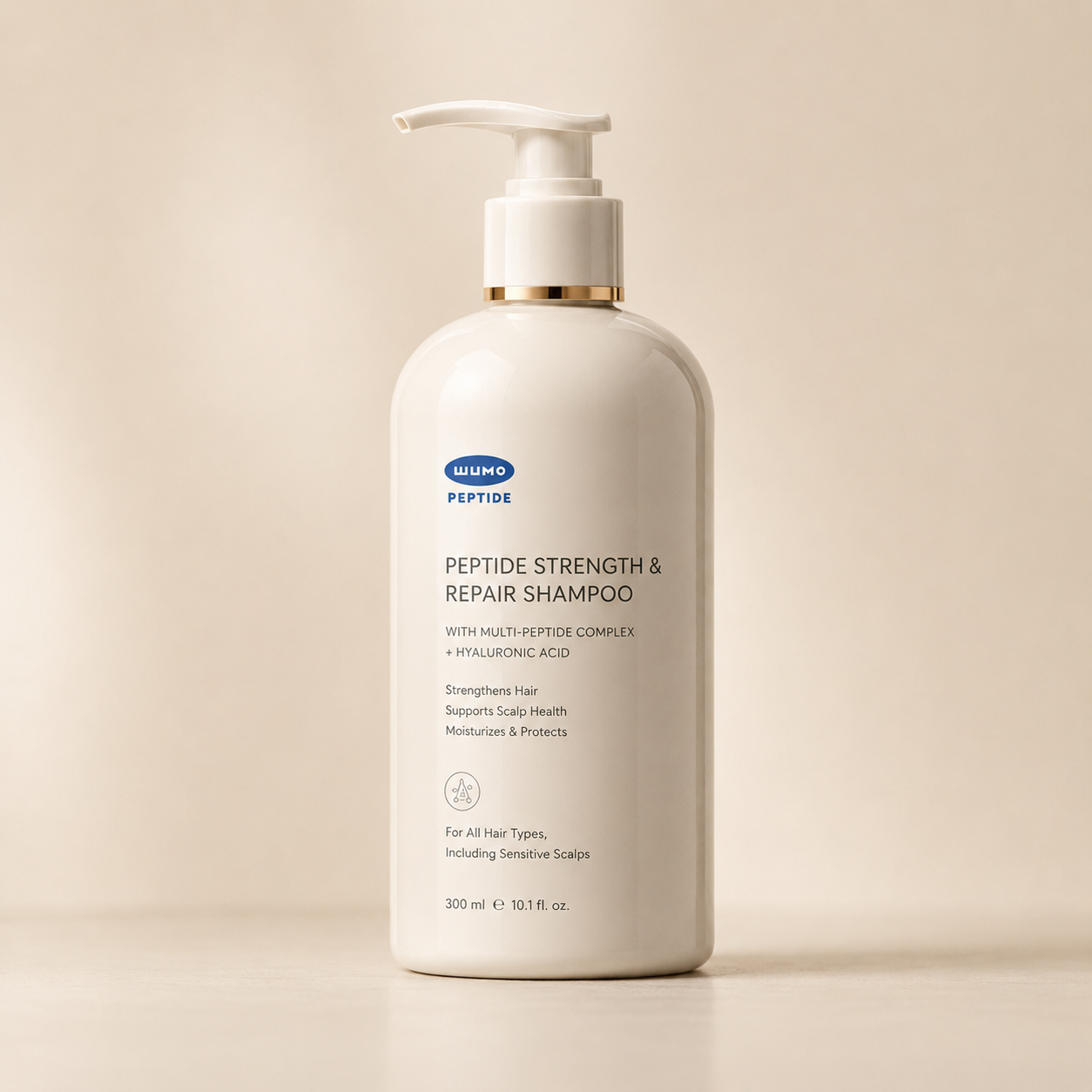 Peptide Scalp Care Shampoo Concept