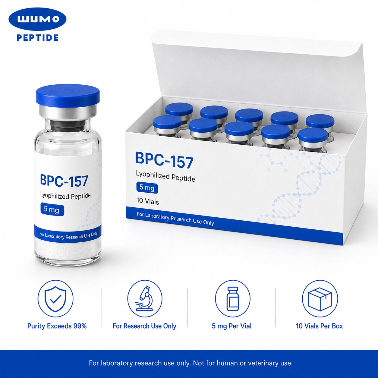 BPC-157 Vial Supply — 5mg and 10mg Fill Specifications image 2