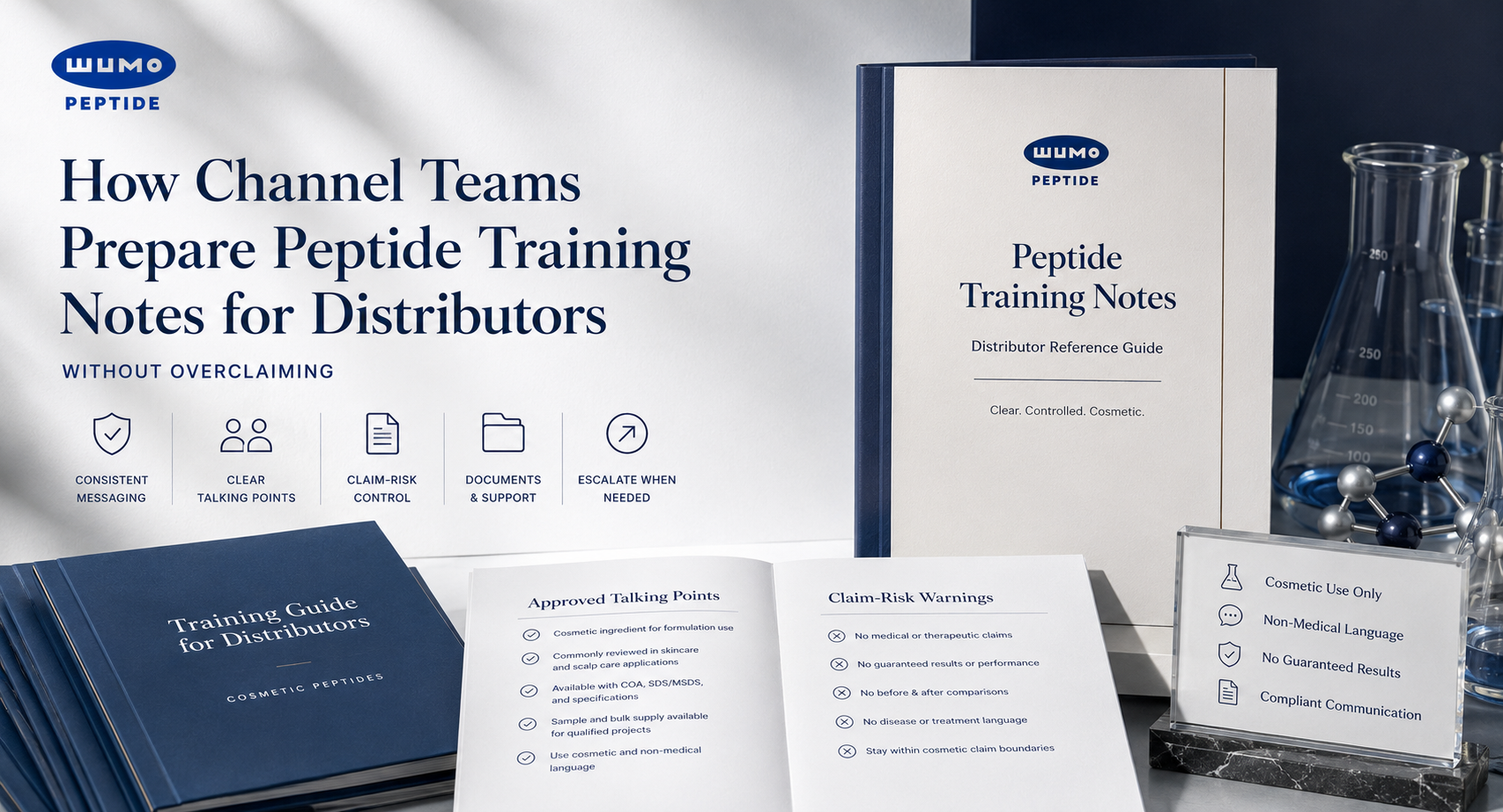 How Channel Teams Prepare Peptide Training Notes for Distributors Without Overclaiming