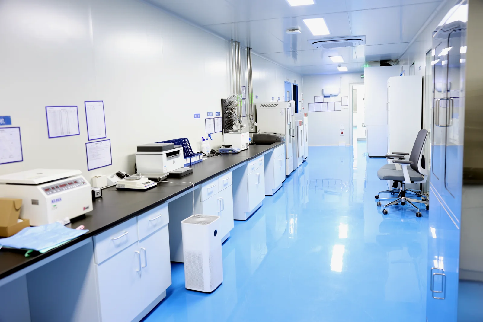 Suzhou Xilin QC laboratory area supporting B2B peptide project documentation review