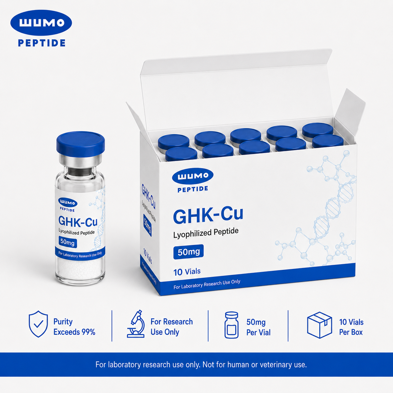 GHK-Cu 50mg Vial image 3
