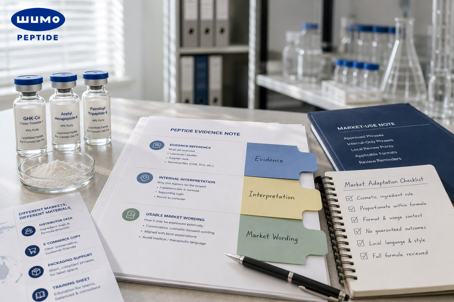 How B2B Teams Adapt Peptide Evidence Notes for Different Retail Market Expectations