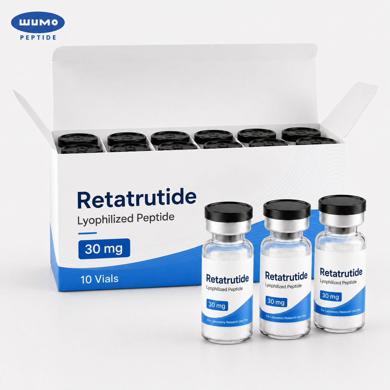 Retatrutide / LY3437943 Lyophilized Peptide Vial Supplier image 3