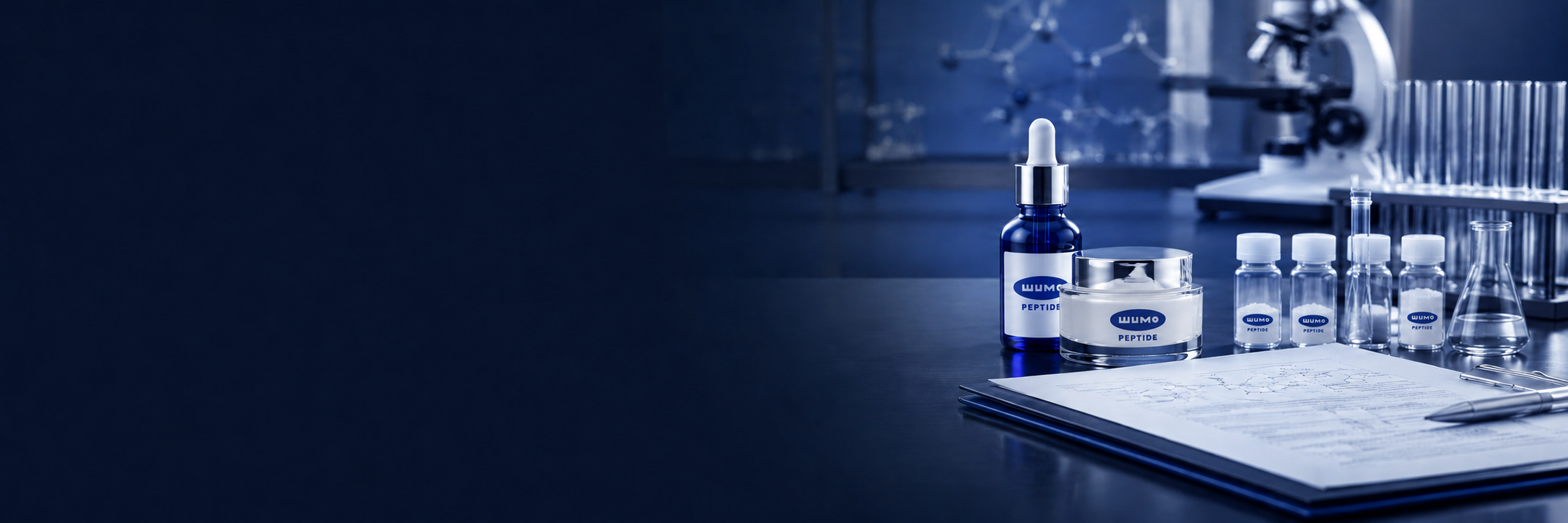 Peptide sample bottles technical files and inquiry support