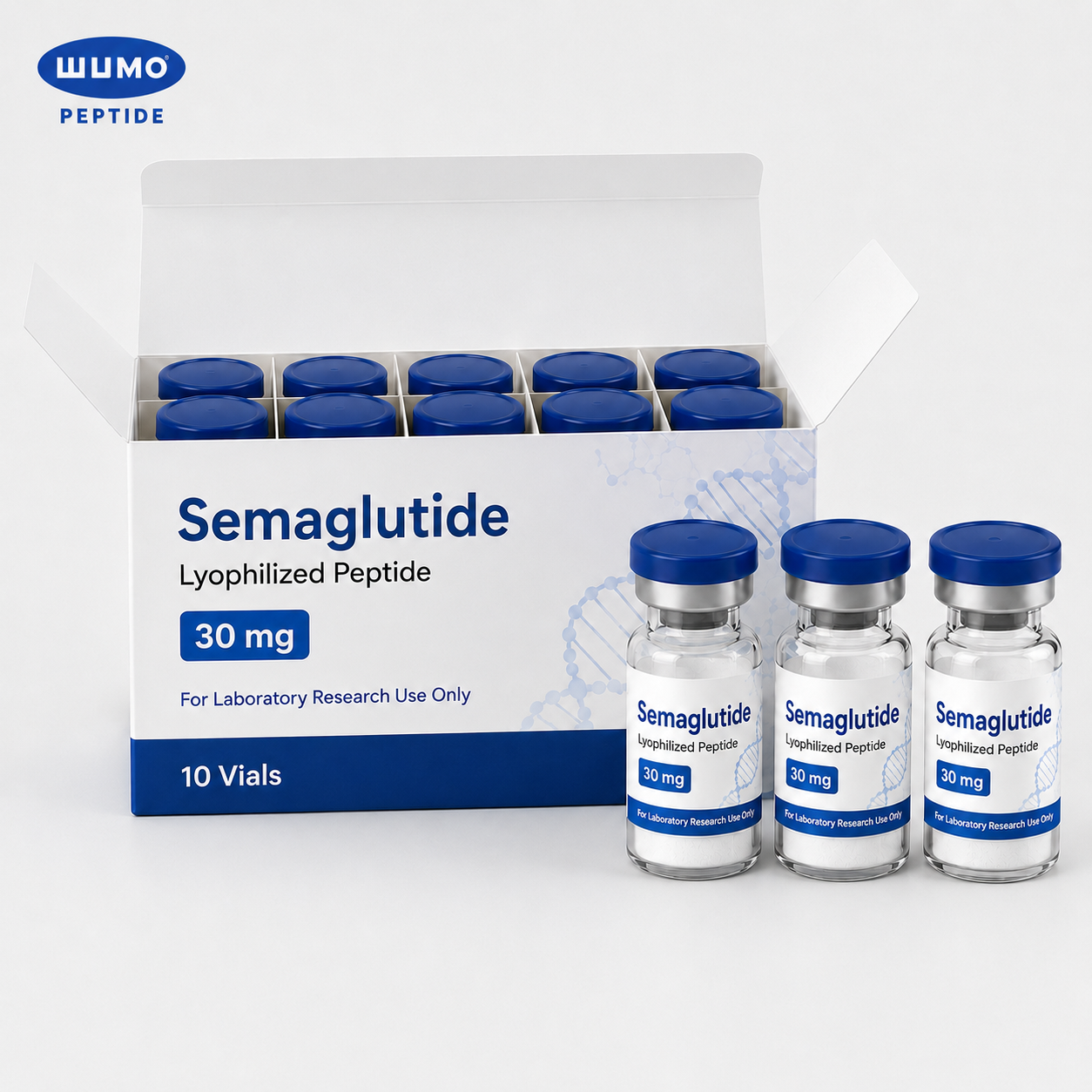 Semaglutide Lyophilized Peptide Vial image 2