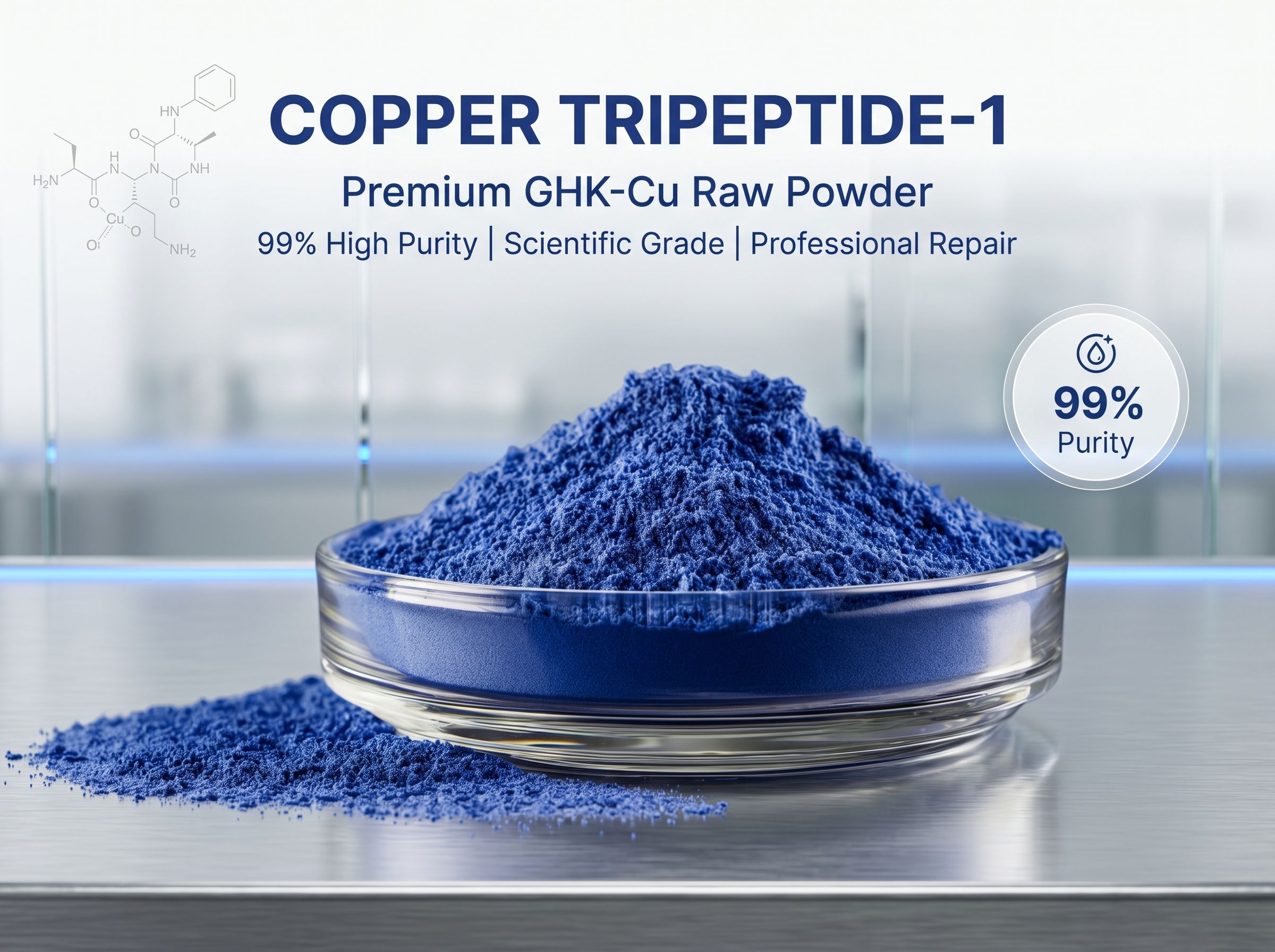 99E% Purity Copper Tripeptide-1